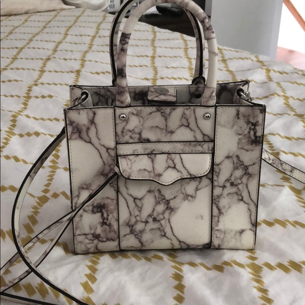 Like New Rebecca Minkoff Marble MAB Mini Tote